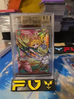 Carrot SP OP08-023 The Best Premium Booster Vol. 2 Japanese Foil BGS 9.5 - Image 1