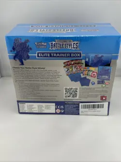 New Pokemon TCG Sword & Shield - Battle Styles - Elite Trainer Box ETB BLUE - Image 5