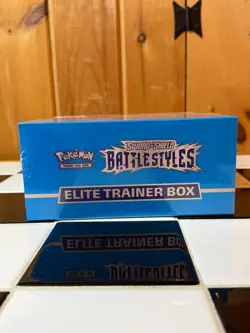 Pokemon TCG Sword Shield Battle Styles ETB Elite Trainer Box New Sealed Blue - Image 5