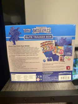 Pokemon TCG Sword & Shield - Battle Styles - Elite Trainer Box ETB Blue - Image 2