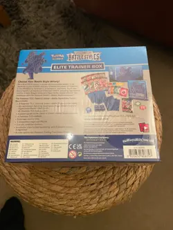 Pokemon TCG Battle Styles Elite Trainer Box ETB (Blue) NEW & SEALED - Image 2