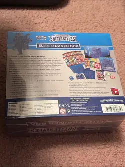 New Pokemon TCG Sword & Shield - Battle Styles - Elite Trainer Box ETB BLUE - Image 2