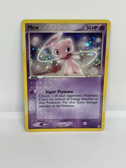Mew EX Holon Phantoms Holo Secret Rare 111/110 Pokemon TCG - NM - 🌀SWIRL🌀 - Image 1