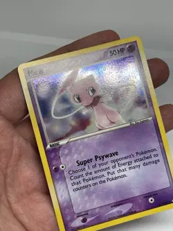 Mew EX Holon Phantoms Holo Secret Rare 111/110 Pokemon TCG - NM - 🌀SWIRL🌀 - Image 4