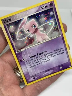 Mew EX Holon Phantoms Holo Secret Rare 111/110 Pokemon TCG - NM - 🌀SWIRL🌀 - Image 5