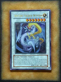 Yugioh Ancient Sacred Wyvern ANPR-EN043 Ultra Rare LP - Image 1