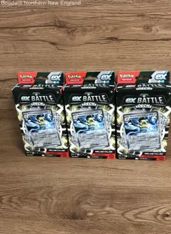 Lot of 3 NEW SEALED Pokemon Collectible Card Game ex Battle Decks Melmetal ex - Image 1