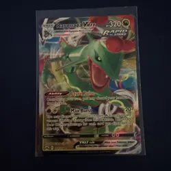 Pokemon Card - Rayquaza VMAX Crown Zenith 101/159 Ultra Rare - Image 1