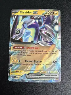 Miraidon ex 028 Sv: Scarlet & Violet Promo Cards Holo - Image 1