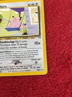Clefairy 30/111 Neo Genesis Regular Pokemon Card Lp - Image 4