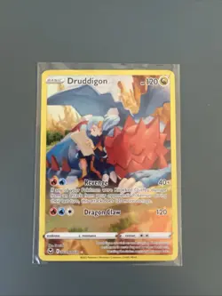 Druddigon TG09/TG30 SWSH12 Silver Tempest Trainer Gallery Holo Card NM Condition - Image 1