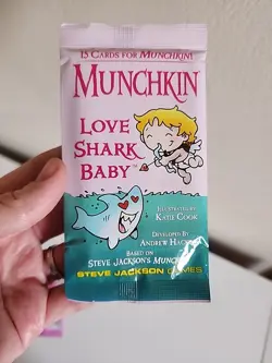 Steve Jackson Games Munchkin Pack Expansion Cards Lot Princesses Love Shark Baby - Image 4