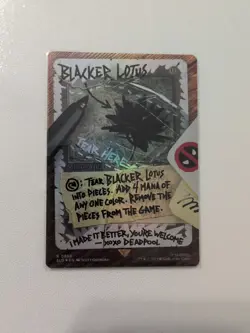 Blacker Lotus (Rainbow Foil) Secret Lair Drop Foil - Image 1