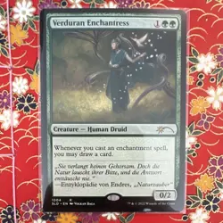 Verduran Enchantress Secret Lair Drop Regular 1004 Near Mint - Image 1