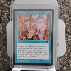 Magic: The Gathering Intuition Instant Tempest 1997 April Lee English - Image 1