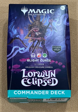 MTG Lorwyn Eclipsed - Blight Curse Commander Deck [New Sealed] - Image 1