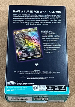 MTG Lorwyn Eclipsed - Blight Curse Commander Deck [New Sealed] - Image 2