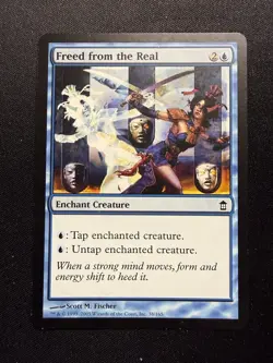 Freed from the Real - NM - Saviors of Kamigawa MtG - Image 1