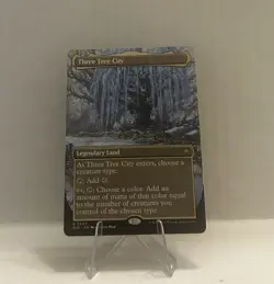 Three Tree City (Borderless) (0340) Bloomburrow Regular - Image 1