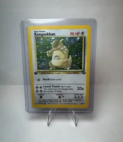 1999 Pokemon Jungle 1st Edition Kangaskhan Holo Rare 1st Edition #5/64 - Image 1