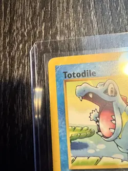 Pokemon TCG Totodile Neo Genesis 1st Edition Common - Image 3
