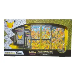 Pokemon Celebrations 25th Anniversary Pikachu V Union Premium Playmat Collection 820650809897 - Image 1