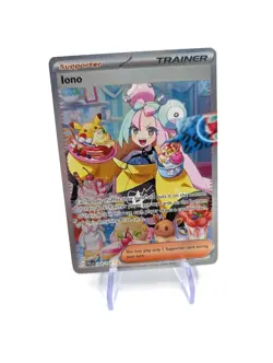 Pokemon TCG Iono 269/193 Paldea Evolved Special Illustration Rare - Image 1
