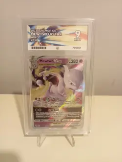 Mewtwo VStar 031/078 Holo Pokemon GO 2022 | Mint 9 Ace Grading - Image 1