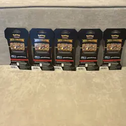 Pokemon TCG ME01 Mega Evolution Sleeved Booster Pack Lot of 5 - Image 2