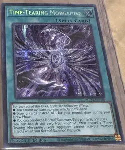 Yu-Gi-Oh - Time-Tearing Morganite - MP24-EN088 - Prismatic Secret Rare - Image 1
