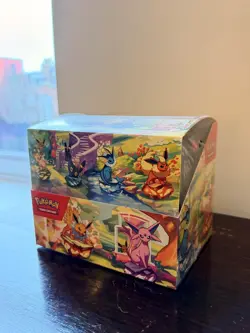 Pokemon TCG Prismatic Evolutions Mini Tin Display Box Full Set of 8 SEALED Tins - Image 1