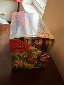 Pokemon TCG Prismatic Evolutions Mini Tin Display Box Full Set of 8 SEALED Tins - Image 3