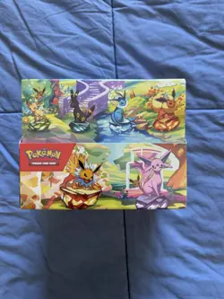 Pokemon TCG Prismatic Evolutions Mini Tin Display Box Full Set of 8 SEALED Tins - Image 1