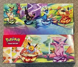 Pokemon Prismatic Evolutions Mini Tin Display Box - Full Set - 8 Sealed Tins - Image 3