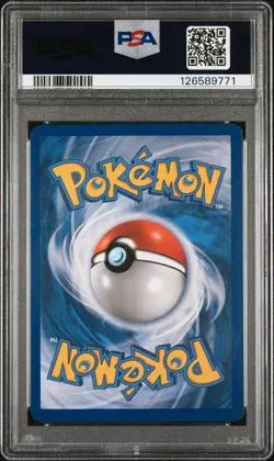 2010 POKEMON HEARTGOLD & SOULSILVER TRIUMPHANT #97 MEW-HOLO PSA 8 - Image 2