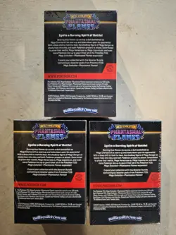 Pokemon TCG Phantasmal Flames Booster Bundle Lot Of 3 *FACTORY SEALED* - Image 2
