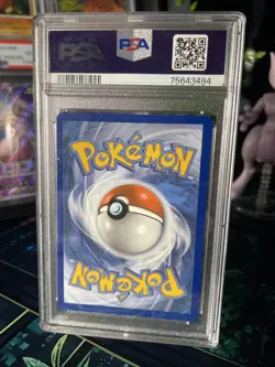 2020 POKEMON SWORD & SHIELD VIVID VOLTAGE 044 FULL ART/PIKACHU VMAX PSA 9 - Image 2