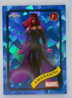 2025 Topps Chrome Marvel Sapphire Base Set - Image 5