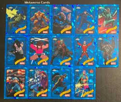 2025 Topps Chrome Sapphire Marvel Comics Sapphire Lot x 14 Star-Lord Thor Venom - Image 1