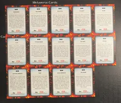 2025 Topps Chrome Sapphire Marvel Comics Sapphire Lot x 14 Star-Lord Thor Venom - Image 2