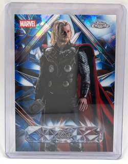 2025 Topps Chrome Marvel Studios Sapphire Thor Selections #SS-3 - Image 1