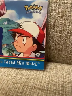 The Mandarin Island Miss Match OR16 Topps Pokemon Series 3 TV Animation Blue - Image 3
