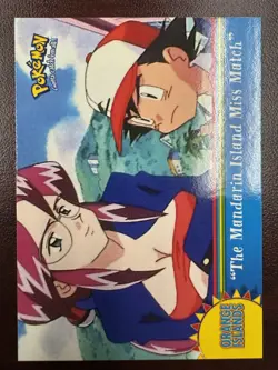 The Mandarin Island Miss Match OR16 Topps Pokemon Series 3 TV Animation Blue LP+ - Image 1