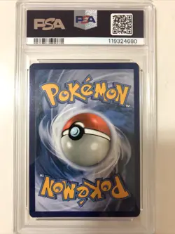 2020 Pokemon Sm Black Star Promo #SM240 Espeon & Deoxys Gx Tag Team PSA 8 - Image 2