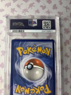 2020 Pokemon Espeon and Deoxys GX Tag Team SM240 Black Star Promo PSA 8 - Image 5