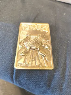 Poliwhirl Pokemon 23K Gold Plated Trading Card 1999 Burger King Limited Edition - Image 5