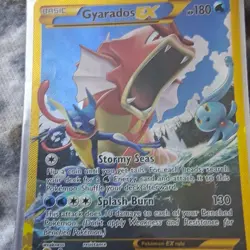 Pokemon Gyarados EX TCG 123/122 XY Breakpoint 2016 Secret Holo Rare Card - Image 1