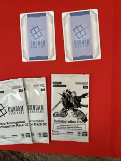 Gundam Card Game ST05-010 C Mikazuki Augus Alternate Art Lot - Image 2