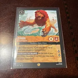 Simba - Pride Protector 20/204 Azurite Sea Regular (6 cards total) - Image 1
