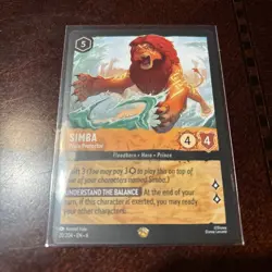 Simba - Pride Protector 20/204 Azurite Sea Regular (6 cards total) - Image 3